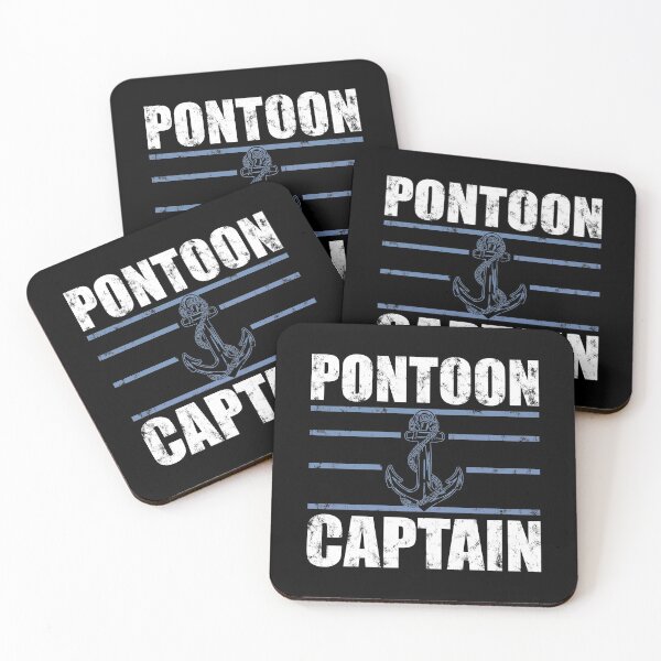 Item preview, Pontoon Captain, Pontoon Boat, Boating, Lake Life designed and sold by T-DESIGNEDZ.