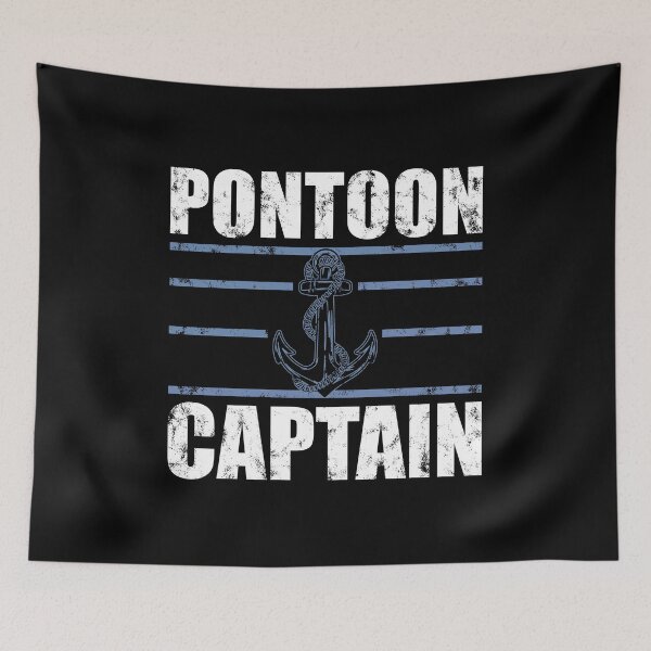 Item preview, Pontoon Captain, Pontoon Boat, Boating, Lake Life designed and sold by T-DESIGNEDZ.