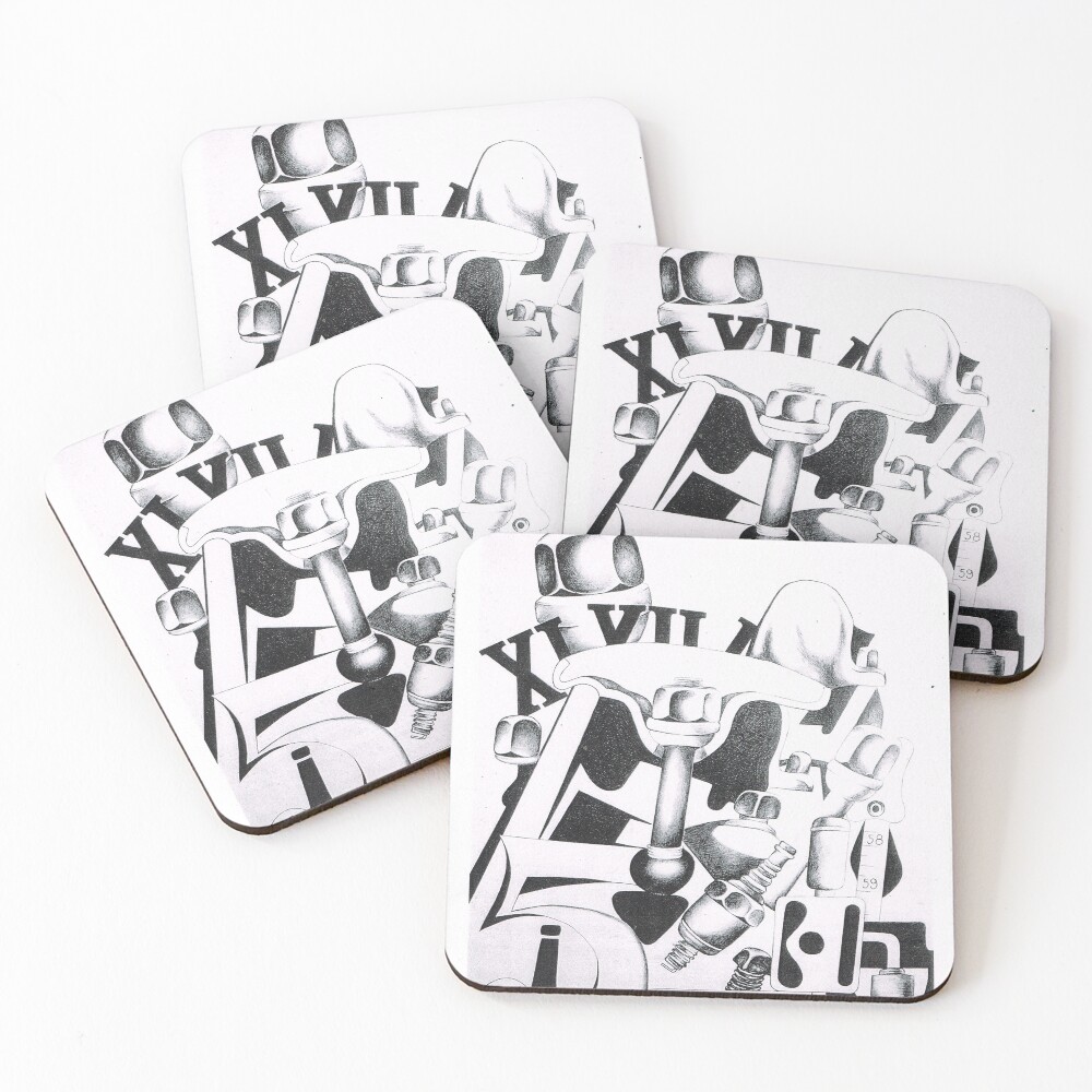 Item preview, Coasters (Set of 4) designed and sold by red2000.