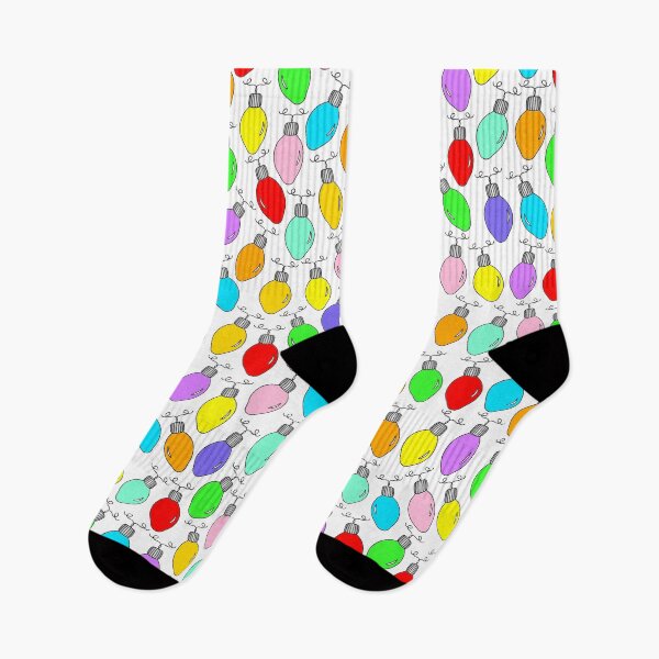 Item preview, Christmas Lights 3 (In Colour on White!) designed and sold by SyPhelan.