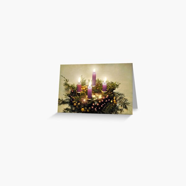 Advent Wreath Greeting Card