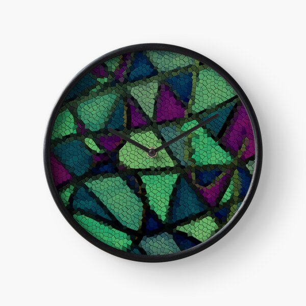 Stained Glass Clock