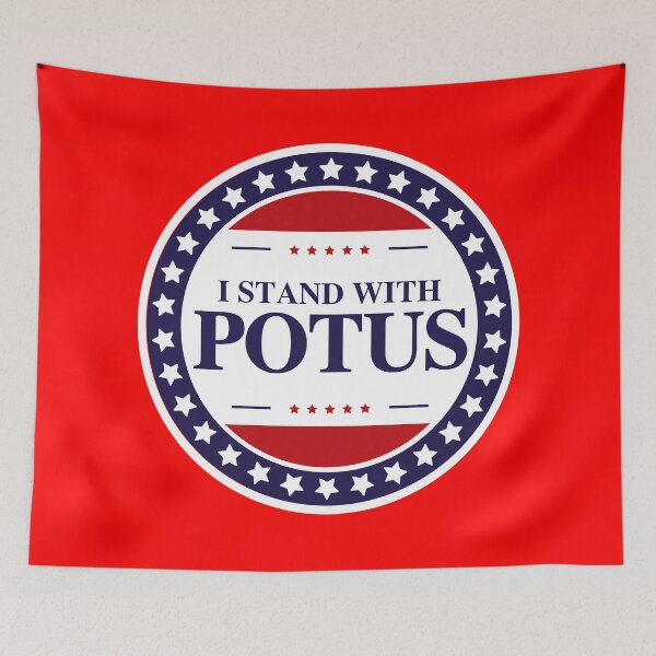 Item preview,  I Stand With POTUS badge  designed and sold by Freedom Sign.