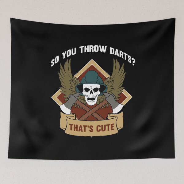 Item preview, Throw Darts Funny Lumberjack Hachet and Axe Throwing Gift   designed and sold by Rzelemenz.