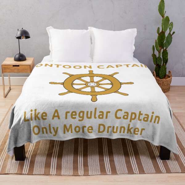 Item preview, Pontoon Captain Like A regular Captain Only More Drunker designed and sold by Mokhe.