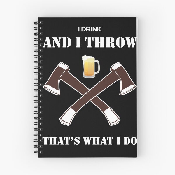 Item preview, Funny Beer Lumberjack Hachet and Axe Throwing Gift   designed and sold by Rzelemenz.