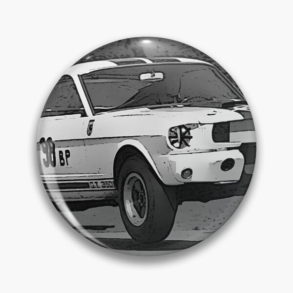 Artikelvorschau, Vintage Ken Miles Ford Mustang Racer Poster – Classic American Muscle Racing Art entworfen und verkauft von Road To Track.