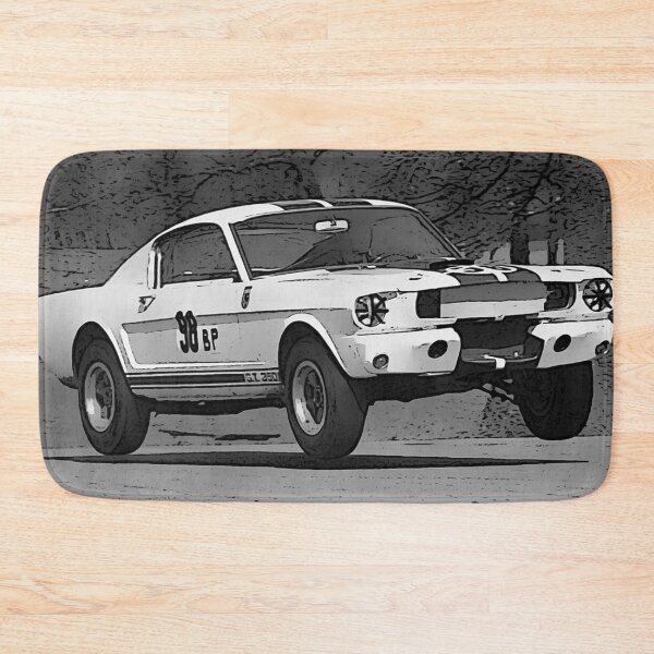 Item preview, Vintage Ken Miles Ford Mustang Racer Poster - Classic American Muscle Racing Art designed and sold by Road To Track.