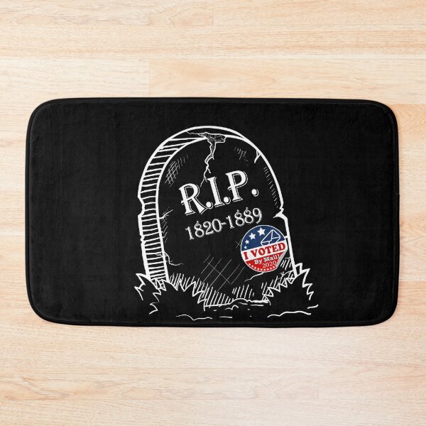 Item preview, Dead People Vote I Voted by Mail Presidential Election Voter Fraud Tombstone Design designed and sold by trendyzcom.