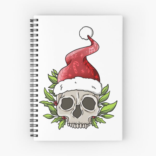 Item preview, Santa Skull designed and sold by BewitchingShop.
