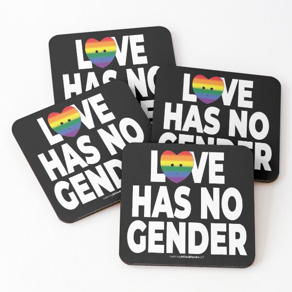 Item preview, Love has no gender - humanist- LGBT / LGBTQI (126) designed and sold by blindfoldsoff.