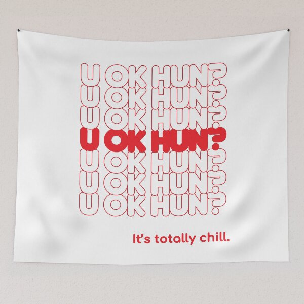Item preview, u ok hun? designed and sold by Art by s2ray.