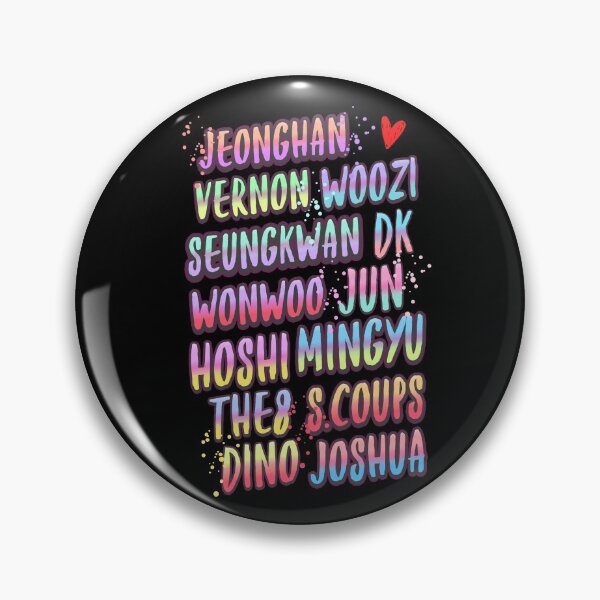 Item preview, saventeen kpop name designed and sold by arorar.