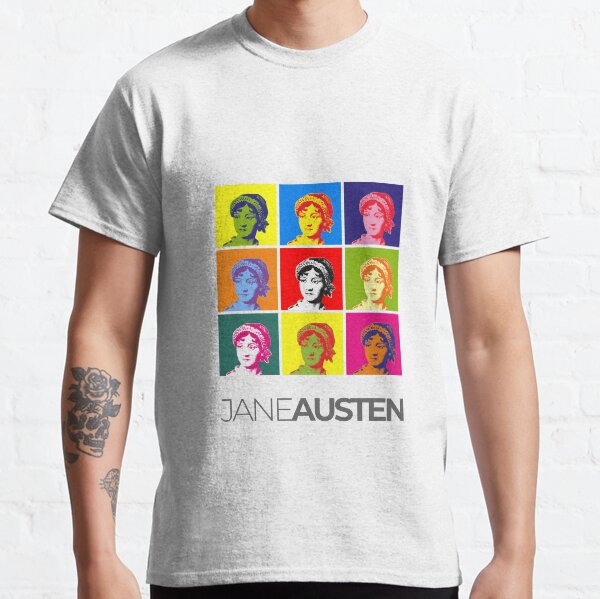 Jane Austen pop-art portrait poster Classic T-Shirt