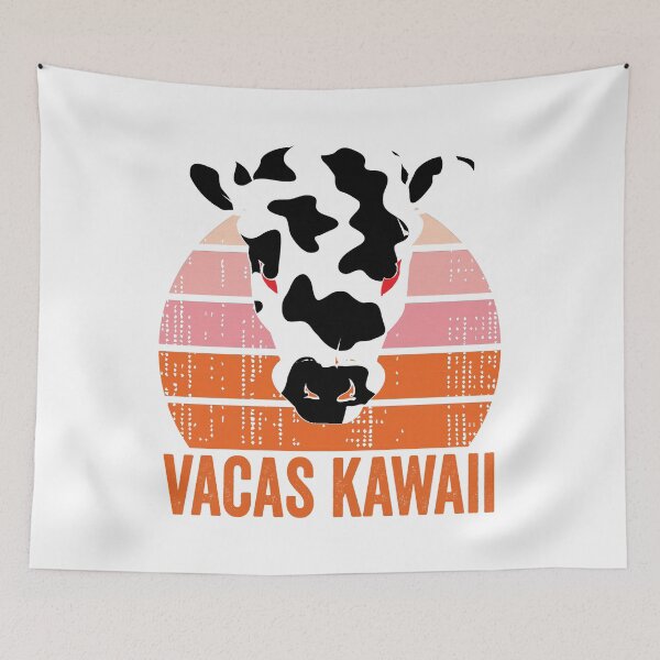 Item preview, Vacas Kawaii Vintage Design Gift idea,  Gift Idea for Anniversary, Wedding, Mother's Day, Father's Day, Graduation, Thanksgiving, Christmas & New Year's Day. designed and sold by KHRO.