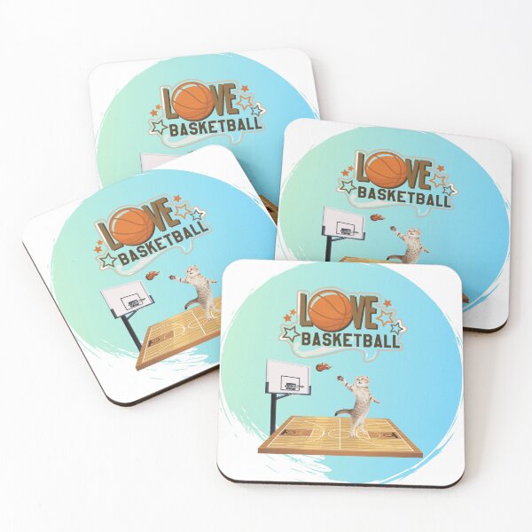 Item preview, Love Basketball Funny Cat Basketball Cat Gift Sports designed and sold by OMG Outfits .