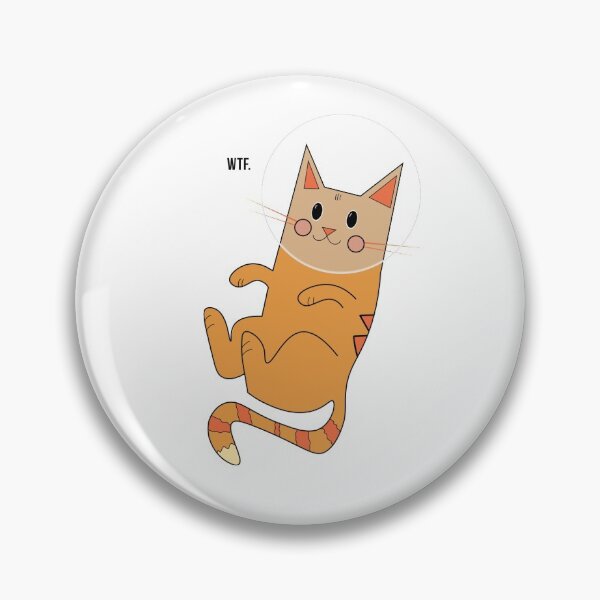 Artikelvorschau, WTF Space Cat entworfen und verkauft von mledesigns.