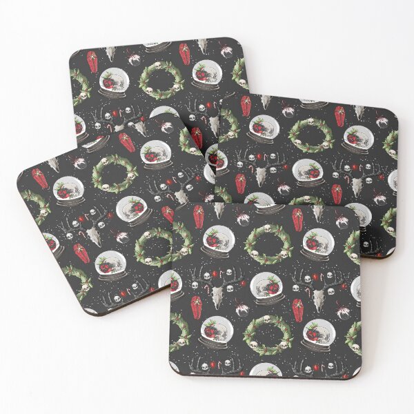 Item preview, Creepy Christmas Reindeer and Snowglobes designed and sold by BewitchingShop.