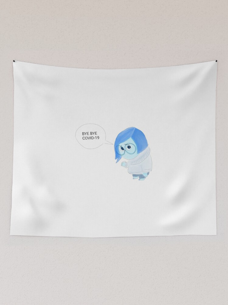 Disover Sadness Disney Inside Out Tapestry