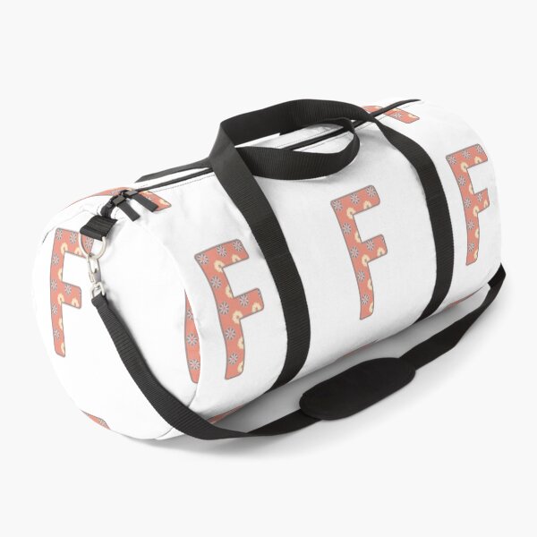 Item preview, MONOGRAM LETTER F PINK FLORAL TYPOGRAPHY DESIGN designed and sold by RhubarbMyrtle.