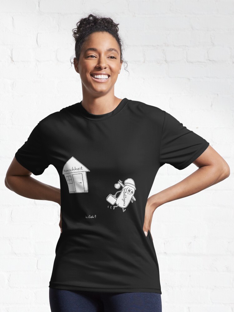 Alternative Ansicht von Bye islieb-Cartoon Funktionsshirt