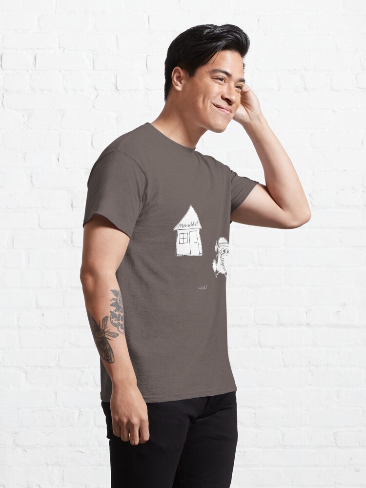Alternative Ansicht von Bye islieb-Cartoon Classic T-Shirt