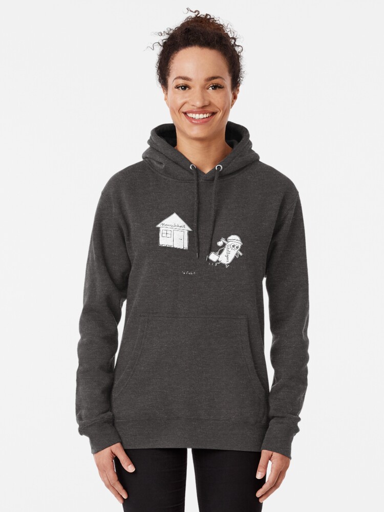 Alternative Ansicht von Bye islieb-Cartoon Hoodie