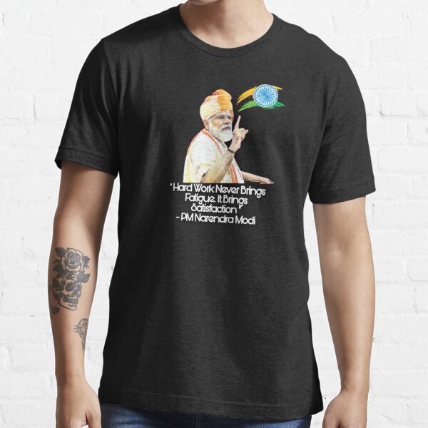 Narendra Modi Pm Of India T Shirt For Sale By Triggerofficial