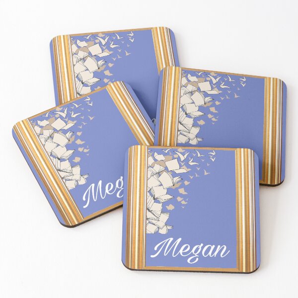 Item preview, Megan loves books designed and sold by Pelikancrazy.