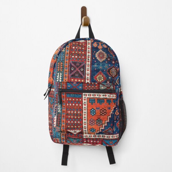 Item preview, East Anatolian Tribal Prayer Rug Print designed and sold by Vicky Brago-Mitchell®.