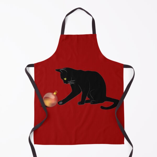 Item preview, Meowy Christmas Playful Cat designed and sold by TheInkElephant.
