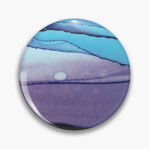 Item preview, Alcohol ink design Big Wave designed and sold by LaetiArts.