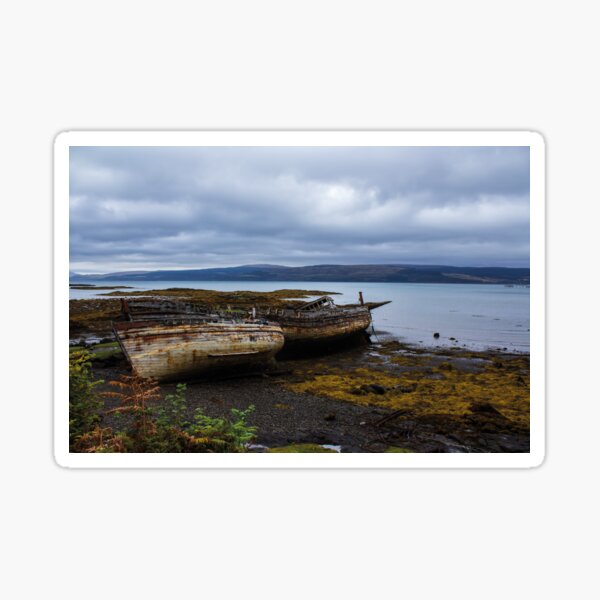 Shipwrecked on the Isle of Mull Sticker