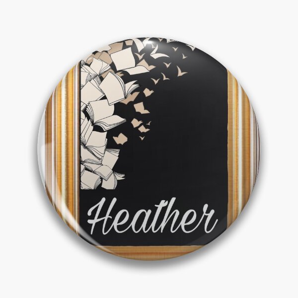 Item preview, Heather loves books designed and sold by Pelikancrazy.