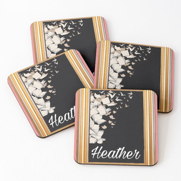 Item preview, Heather loves books designed and sold by Pelikancrazy.