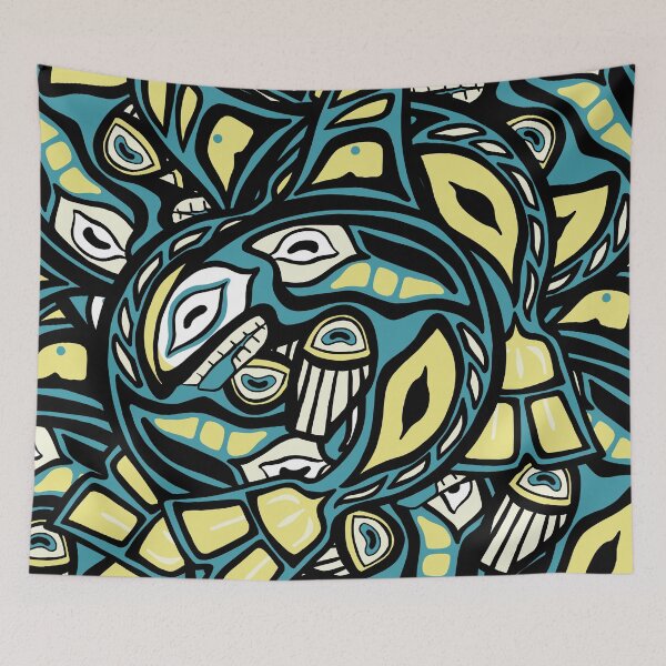 Item preview, Layered Salish Whale designed and sold by tova-artworks.