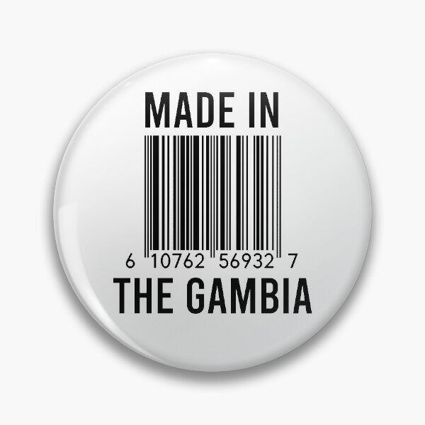 Item preview, Made In The Gambia designed and sold by RandomStuffShop.
