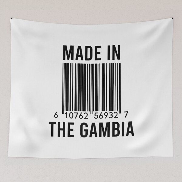 Item preview, Made In The Gambia designed and sold by RandomStuffShop.