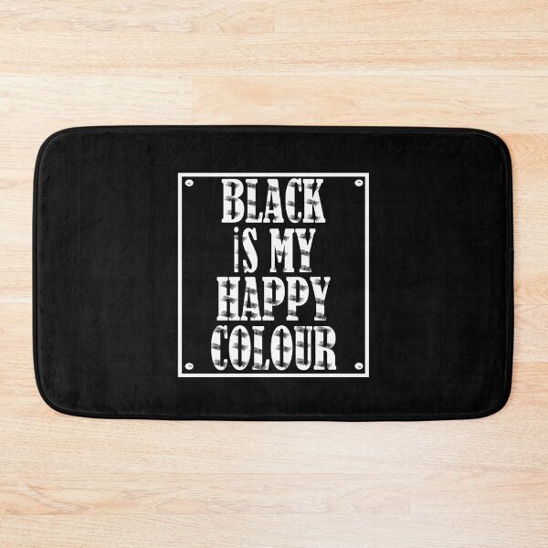 Item preview, Black is My Happy Colour for men women Funny Gift my favourite color designed and sold by Shirtcutestore  ⭐⭐⭐⭐⭐.