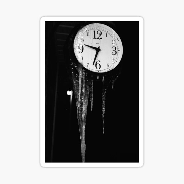 Frozen in Time Sticker