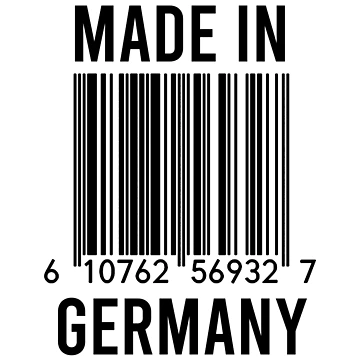 Artwork thumbnail, Made In Germany by RandomStuffShop