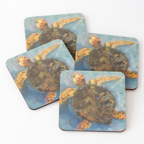 Item preview, Turtle Dreams On Turquoise  designed and sold by Pamela J.  Ayres.
