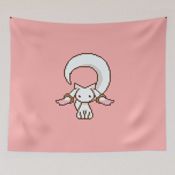 Item preview, Puella Magi Madoka Magica - Kyubey Pixel Art designed and sold by cutiepoop.