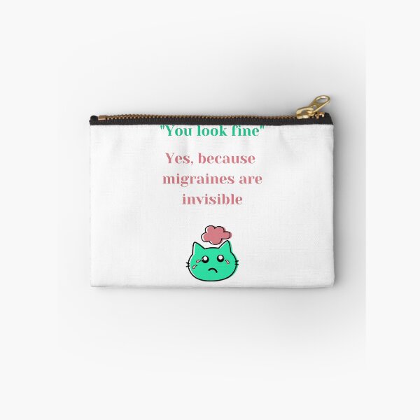 Item preview, Migraines are invisible designed and sold by daguilon.