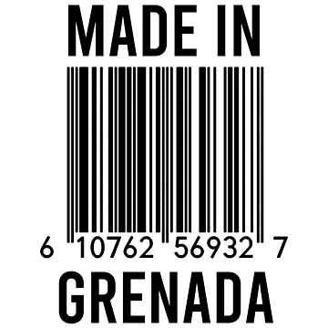 Artwork thumbnail, Made In Grenada by RandomStuffShop