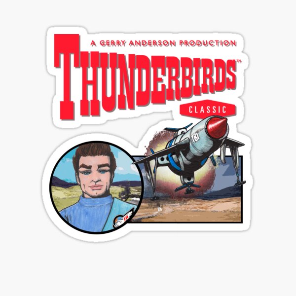 My first piece of Gerry Anderson Thunderbirds fan art. Sticker