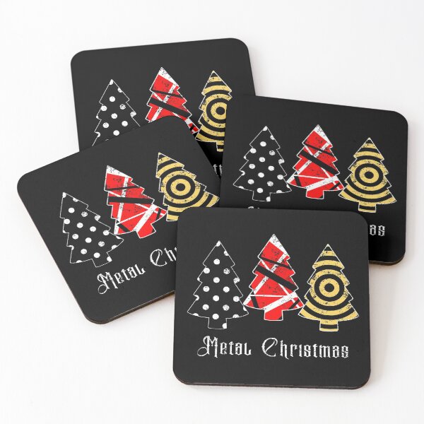 Item preview, Metal Christmas Trees. Famous Guitars Patterns. Merry Guitar Xmas designed and sold by GuitarSwitch.
