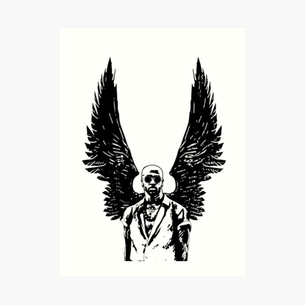 Modern Angel 2 Art Print