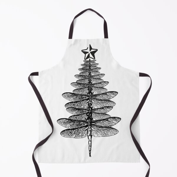 Item preview, Black dragonfly christmas tree farm  designed and sold by themora.
