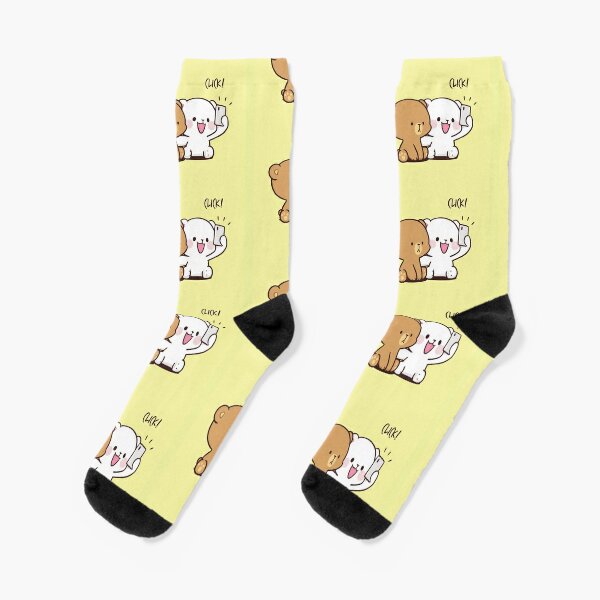 Milk And Mocha Socks | Redbubble